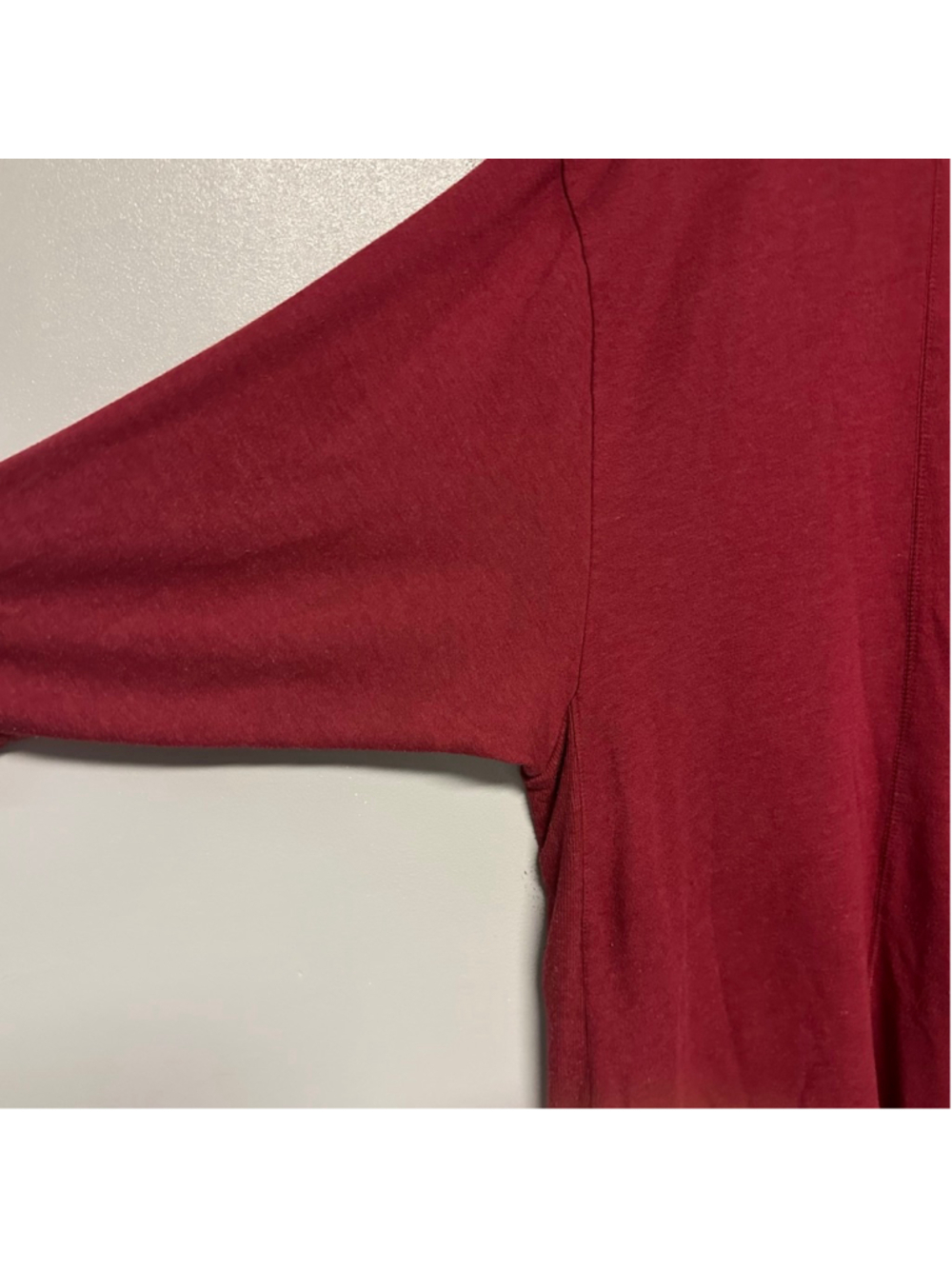 Women's The Sweatshirt Project Red Button Detail Sweatshirt Plus Size 3X - Picture 9 of 9
